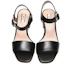 Shop (W) BALLY ''Sandales à Talons Hauts en Cuir Noir'' 6231157