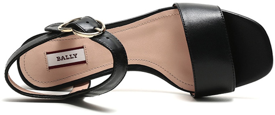 (W) BALLY 'Sandal Tumit Tinggi Kulit Hitam' 6231157 Purchase (W) BALLY 'Sandal Tumit Tinggi Kulit Hitam' 6231157