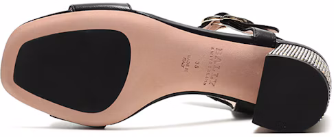 Details for (Women) BALLY 'Black Leather High Heel Sandal' 6231157
