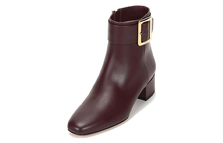 (W) BALLY Ankle Boot 'Burgundy Buckle' 圖 2
