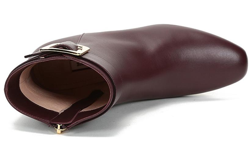 (W) BALLY Ankle Boot 'Burgundy Buckle' 圖 5
