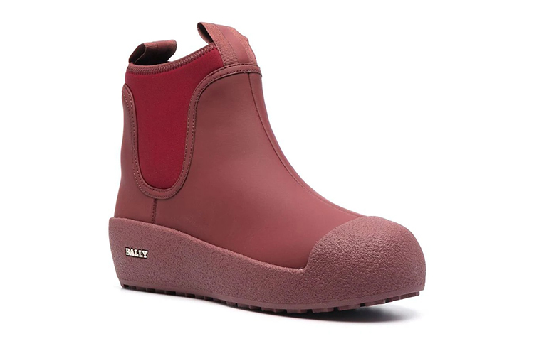 (W) BALLY Ankle Boot 'Logo Embossed Red Leather' 圖 2