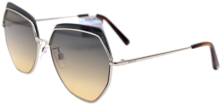 (W) BALLY Kacamata Avant-Garde Edisi Holiday BY0076-D Silver. BY0076-D 16B Lookbook (W) BALLY Kacamata Avant-Garde Edisi Holiday BY0076-D Silver. BY0076-D 16B