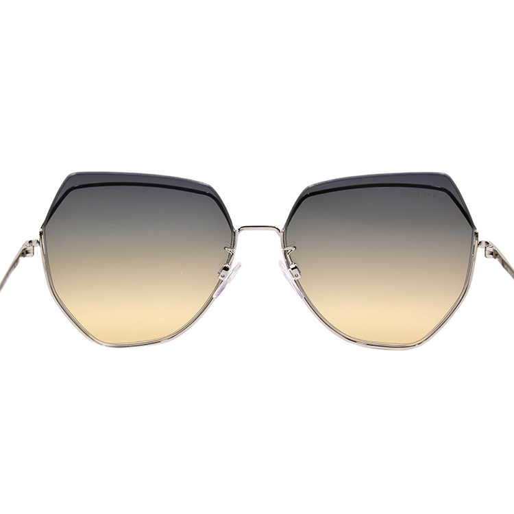 Shop (W) BALLY Kacamata Avant-Garde Edisi Holiday BY0076-D Silver. BY0076-D 16B