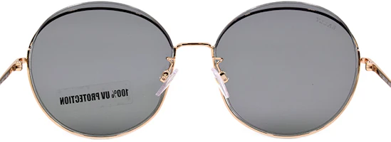 Shop (W) Gafas de Sol Redondas BALLY Avant-Garde Holiday BY0077-D Mujer Oro/Negro. BY0077-D 28C