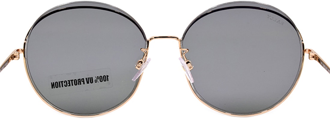 (W) BALLY Kacamata Bundar Wanita BY0077-D Emas/Hitam Avant-Garde Holiday. BY0077-D 28C Shop (W) BALLY Kacamata Bundar Wanita BY0077-D Emas/Hitam Avant-Garde Holiday. BY0077-D 28C