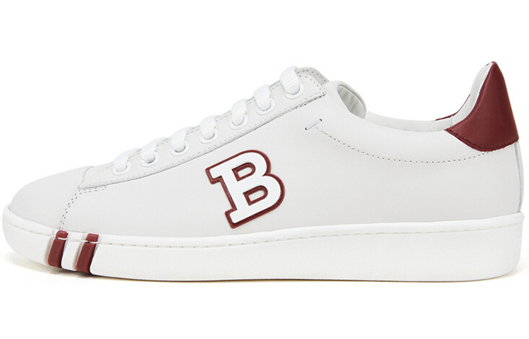 Buy (W) BALLY B图案低帮运动鞋“白色” 6234777