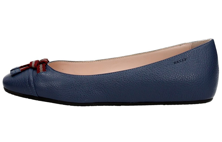 (W) BALLY Ballet Flat 'Deep Blue'