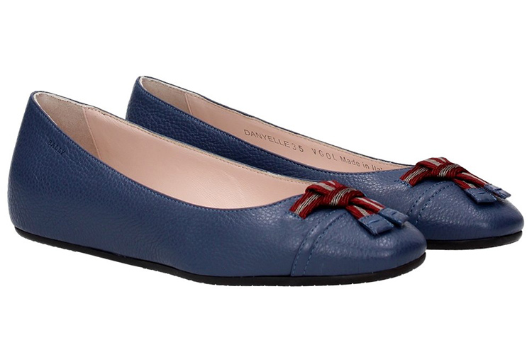 (W) BALLY Ballet Flat 'Deep Blue' 圖 2
