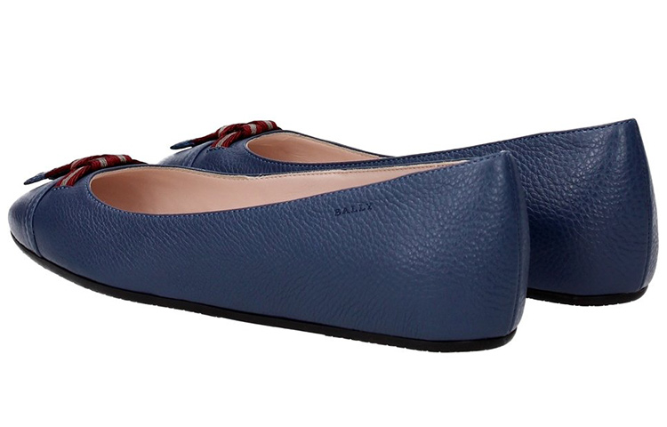 (W) BALLY Ballet Flat 'Deep Blue' 圖 4