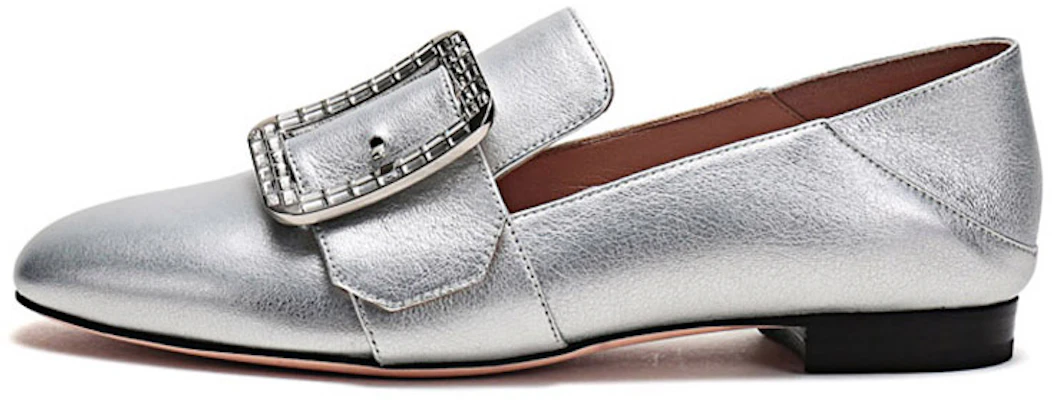 (W) BALLY Bailarina 'Hebilla Plateada Retro Elegante' 6231227 Buy (W) BALLY Bailarina 'Hebilla Plateada Retro Elegante' 6231227