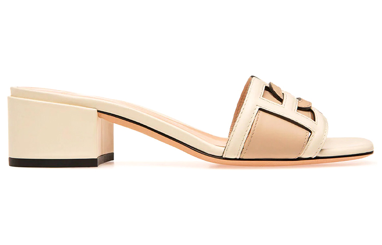 (W) BALLY BAYYL Peoni 'Simplified Retro Chunky Heel Sandal White' 圖 2