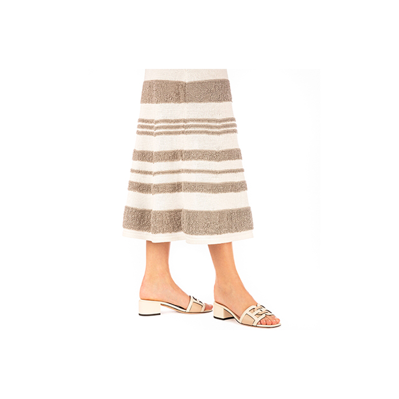 (W) BALLY BAYYL Peoni 'Simplified Retro Chunky Heel Sandal White' 圖 5