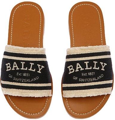 (W) BALLY Bianka Sandal Fesyen 'Hitam Peep Toe' 6302817 Order (W) BALLY Bianka Sandal Fesyen 'Hitam Peep Toe' 6302817