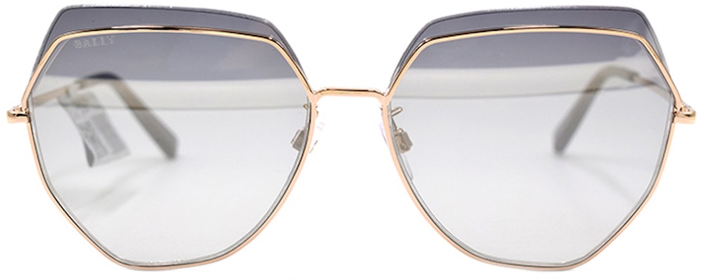 (W) BALLY BY0076-D Cermin Mata Mewah Emas/Kelabu untuk Perjalanan & Percutian. BY0076-D 28C Lookbook (W) BALLY BY0076-D Cermin Mata Mewah Emas/Kelabu untuk Perjalanan & Percutian. BY0076-D 28C