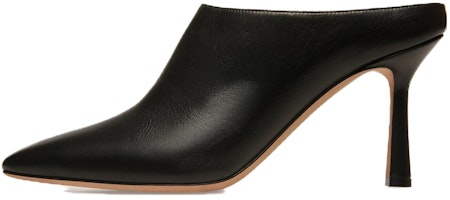 (Women) BALLY Calfskin High-Heel Slide 'Black Fashion' 6303108 (Women) BALLY Calfskin High-Heel Slide 'Black Fashion' 6303108