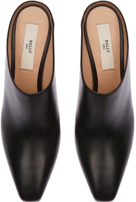 (Women) BALLY Calfskin High-Heel Slide 'Black Fashion' 6303108 Order (Women) BALLY Calfskin High-Heel Slide 'Black Fashion' 6303108