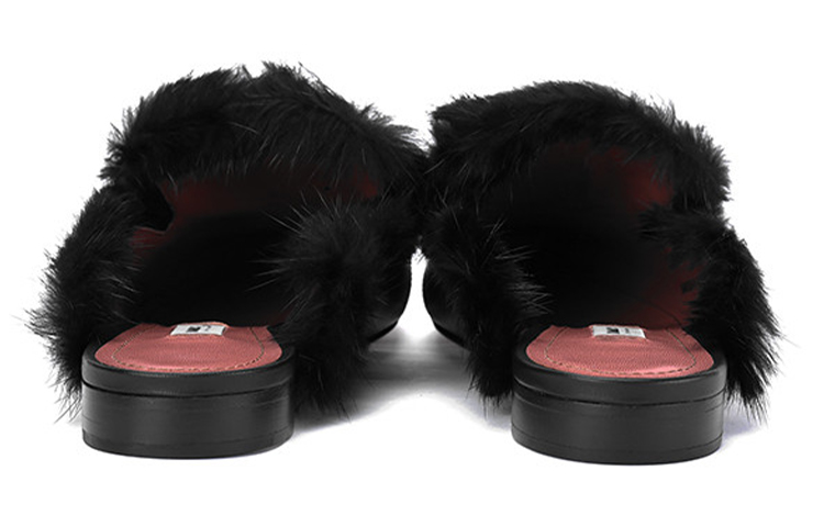 Lookbook (W) BALLY Sandal Slip-On Kulit Sapi Hitam. 6223313