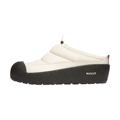 (W) BALLY Calfskin Slide 'Beige'