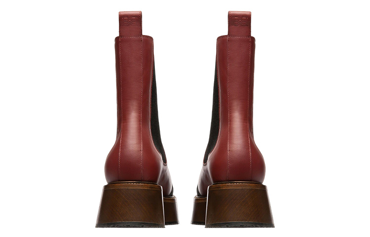 Lookbook (W) バリー チェルシーブーツ 赤革 (Barī Cherushībūtsu Akagawa) 6301654