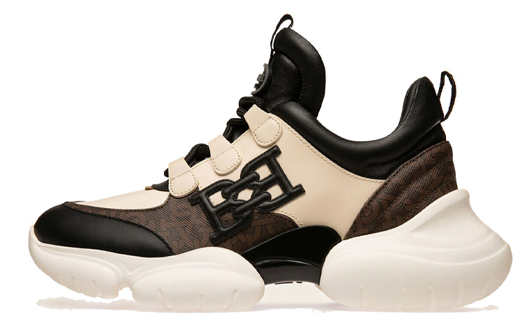 (W) BALLY Classic Leather Sneaker 'Black White'