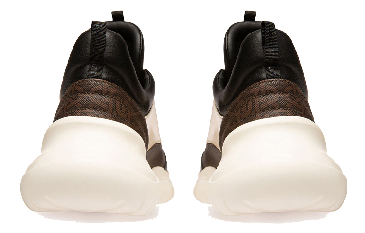 (W) BALLY Classic Leather Sneaker 'Black White' 圖 4