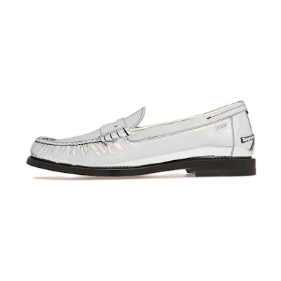 (W) BALLY Coelo 'Silver Fashion Moccasin'