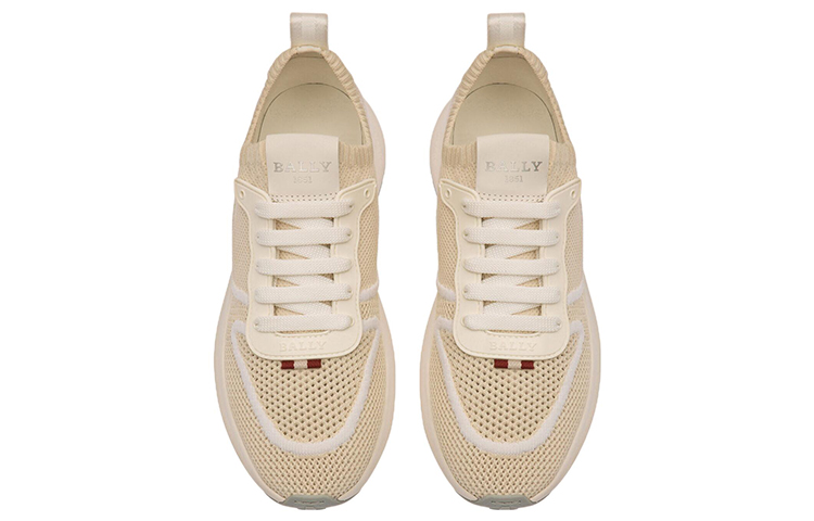 Lookbook BALLY巴利 Davyn 聚酯纖維混合運動鞋 女款 灰白色
