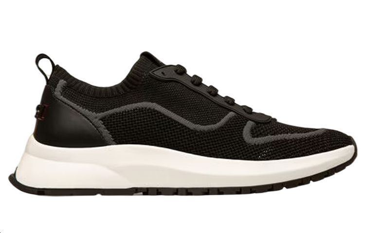 (W) BALLY Davyn Leather Sneaker 'Black' 圖 2