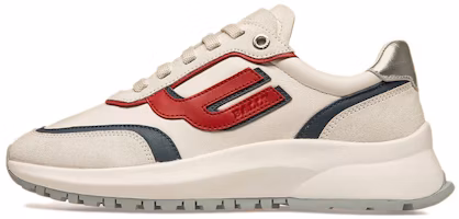 (Women) BALLY Demmy 'White Leather Low-Top' 6300248 (Women) BALLY Demmy 'White Leather Low-Top' 6300248