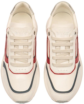 (W) BALLY Demmy 'Sepatu Putih Kulit Low-Top' 6300248 Order (W) BALLY Demmy 'Sepatu Putih Kulit Low-Top' 6300248