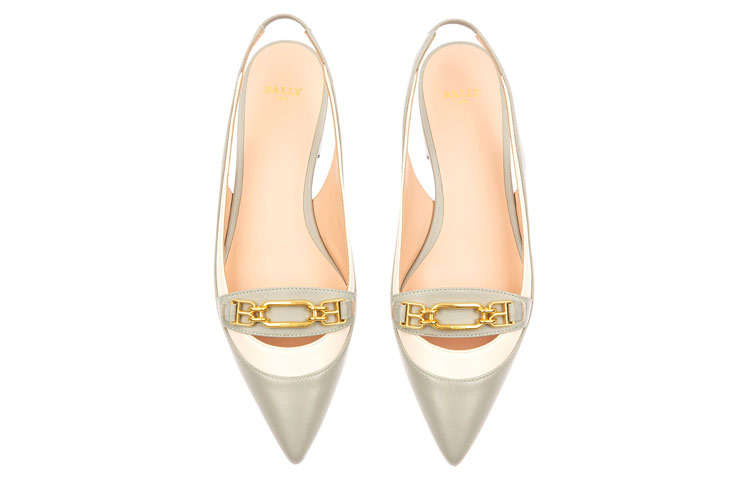 (W) BALLY Dianet Flat 'Grey Leather' 圖 3