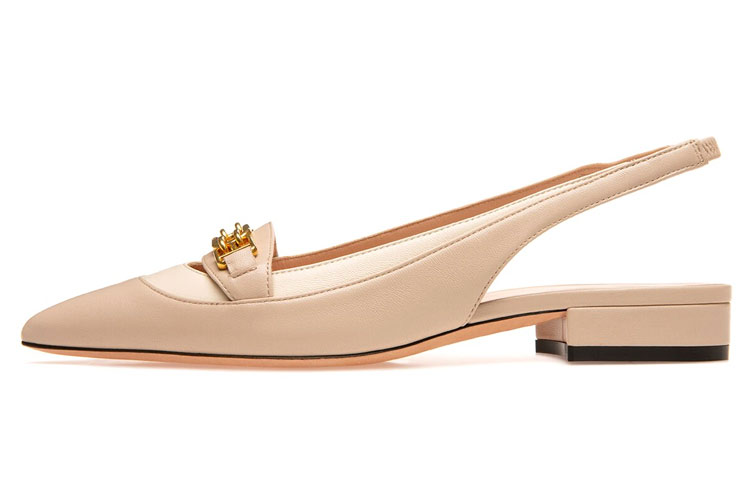 (W) BALLY Dianet Flat 'Light Pink'