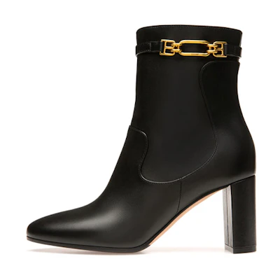 (W) BALLY Didi Ankle Boot 'Black Leather'