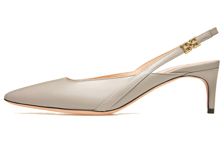 (Women) BALLY Edeline 'Grey Open-Heel' 6239502