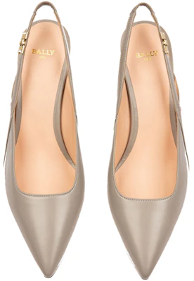 BALLY Edeline 露跟高跟鞋 女款 灰色 Lookbook BALLY Edeline 露跟高跟鞋 女款 灰色