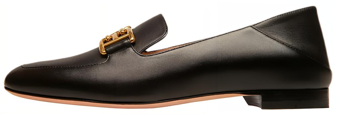 (W) 발리 엘라 블랙 가죽 로퍼 6300070 Buy (W) 발리 엘라 블랙 가죽 로퍼 6300070