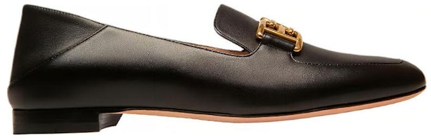 (W) BALLY Ellah 黑色乳胶平底乐福鞋 6300070 Order (W) BALLY Ellah 黑色乳胶平底乐福鞋 6300070