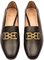 (W) BALLY Ellah 黑色乳胶平底乐福鞋 6300070 Lookbook (W) BALLY Ellah 黑色乳胶平底乐福鞋 6300070