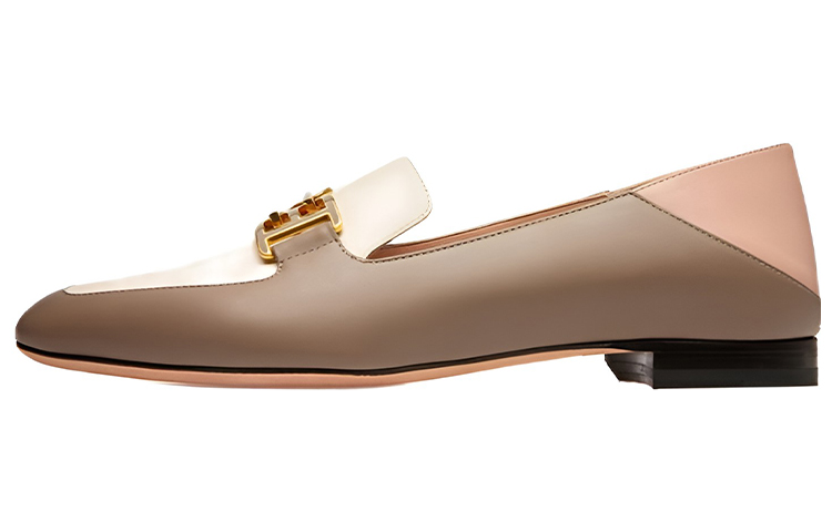 (W) BALLY Ellah Flat 'Grey Brown'