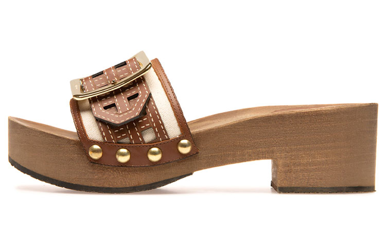 (W) BALLY Ellin 'Brown Fashion'