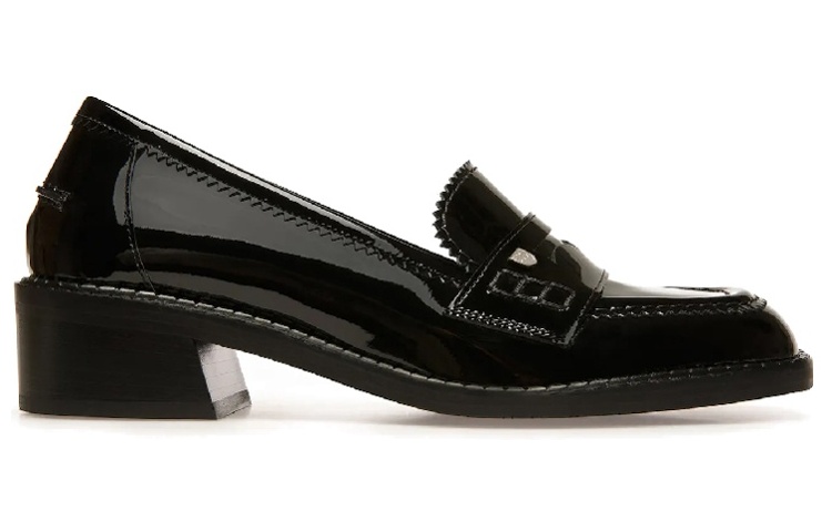 (W) BALLY Elly Slip-On Moccasins 'Black Patent Leather' 圖 2