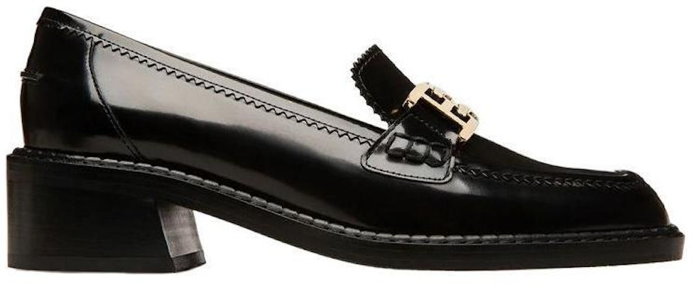 (Women) BALLY Ellyane 'Black Leather Square Toe Block Heel' 6301289 Order (Women) BALLY Ellyane 'Black Leather Square Toe Block Heel' 6301289