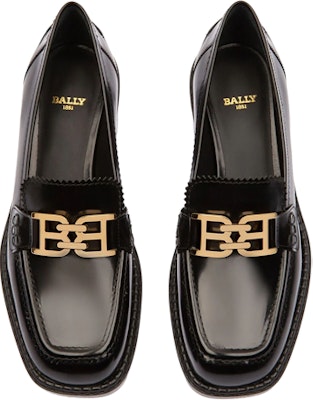 (W) BALLY Ellyane 'Heels Kulit Hitam Tumit Blok Persegi' 6301289 Lookbook (W) BALLY Ellyane 'Heels Kulit Hitam Tumit Blok Persegi' 6301289