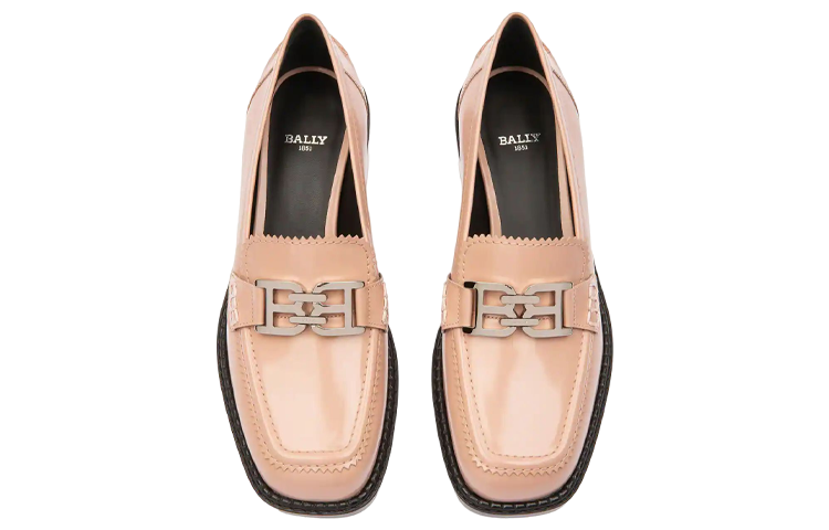 Order (W) BALLY Ellyane 'Tumit Blok Kulit Merah Jambu' 6301292