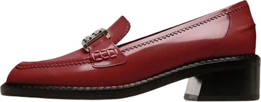 (Women) BALLY Ellyane 'Red Square-Toe Block Heel' 6301291 (Women) BALLY Ellyane 'Red Square-Toe Block Heel' 6301291
