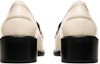 Shop (W) BALLY Ellyane Tumit Tinggi 'Beige Slip-On Selesa' 6301290