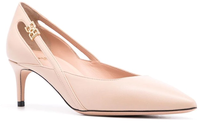 BALLY Elsa B-鏈 飾牌皮革高跟鞋 女款 粉紅色 Order BALLY Elsa B-鏈 飾牌皮革高跟鞋 女款 粉紅色