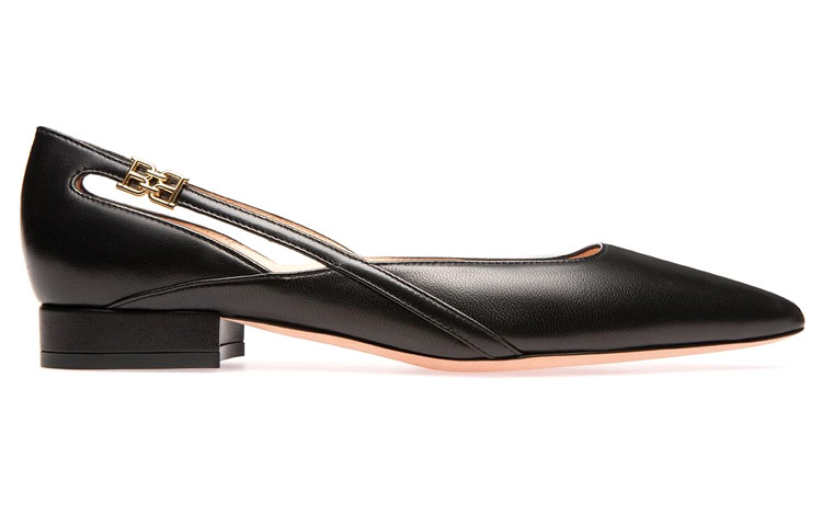 Order (W) BALLY Elsa Flat 'Kulit Hitam' 6236615