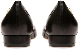 Shop BALLY Elsa 平底鞋 女款 黑色 皮革